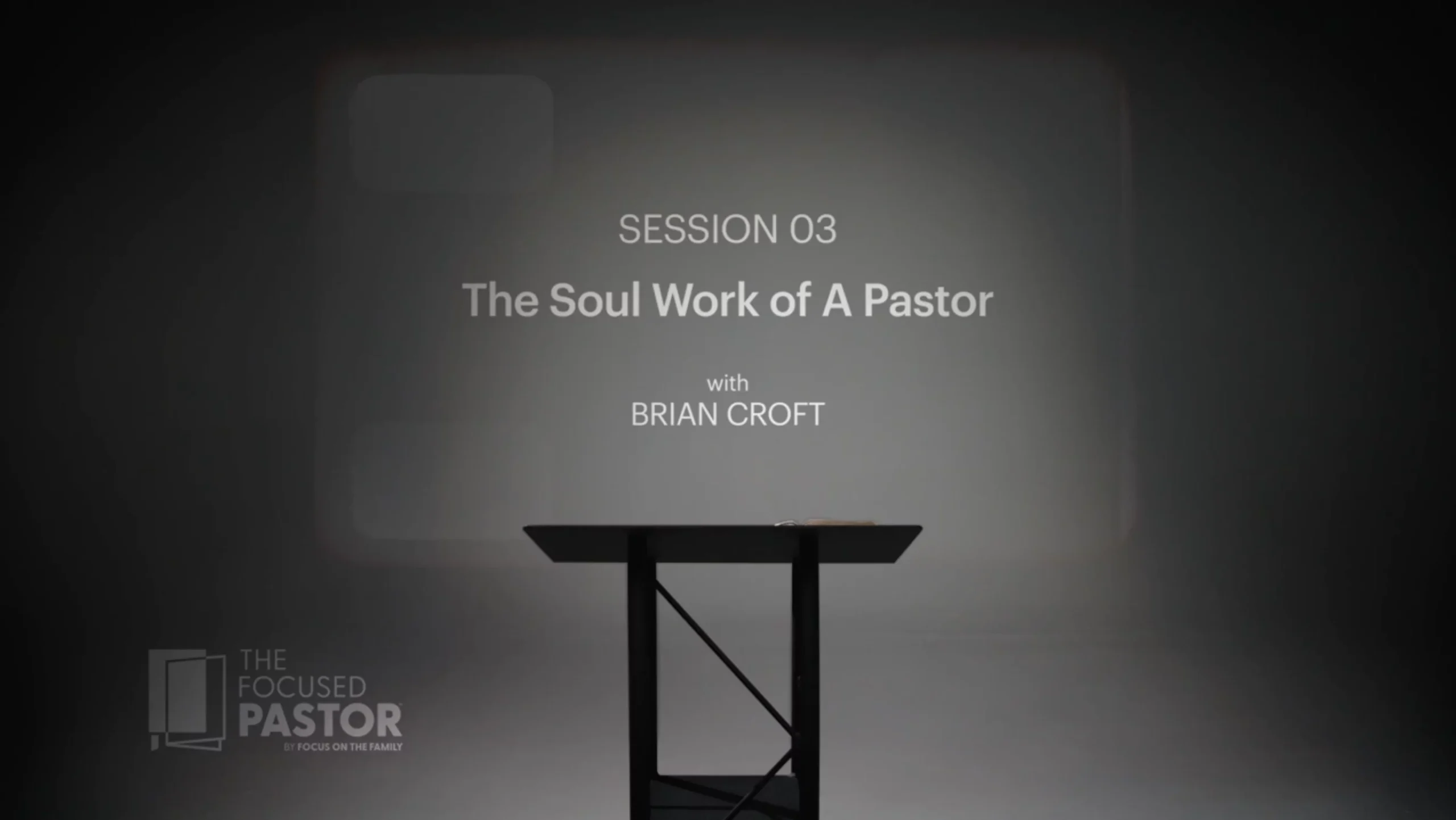 The Soul Work of a Pastor