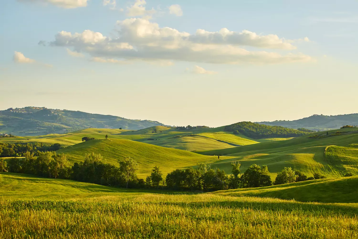 an expanse of rolling hills and mountains reminiscent of the place where Jesus taught, "Blessed are the poor in spirit."